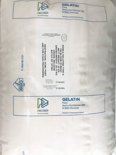 Bột Gelatin (Gelatine Powder) – Bỉ