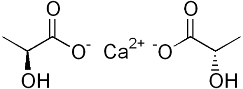 Cấu trúc hóa học của Calcium Lactate