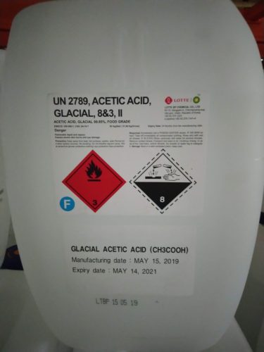 Giấm công nghiệp Acetic Acid – Lotte Korea