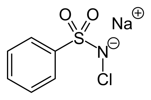 Cấu trúc của Chloramine B.