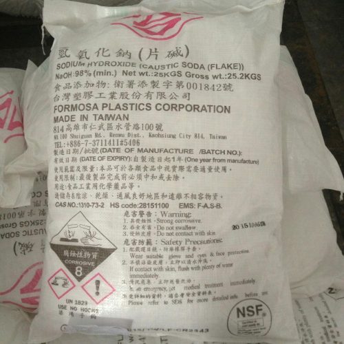 Xút NaOH Sodium Hydroxide – Đài Loan