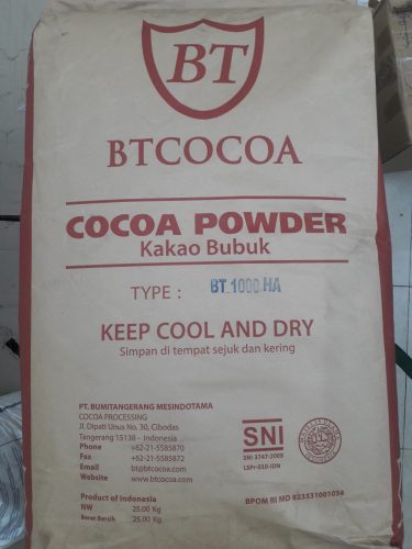 Bột Ca cao nguyên chất (BTCOCOA) – Indonesia