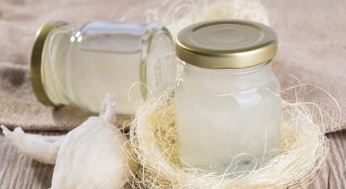 Quy trình chưng yến sào bằng hũ thủy tinh
